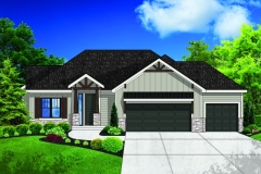 Kyle I floor plan custom home by TruMark Custom Homes in Kansas City Missouri