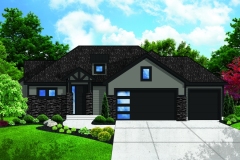 Kyle I floor plan custom home by TruMark Custom Homes in Kansas City Missouri
