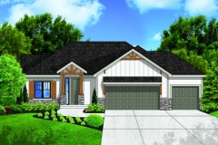 Kyle I floor plan custom home by TruMark Custom Homes in Kansas City Missouri