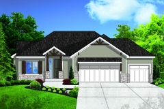 Kyle I floor plan custom home by TruMark Custom Homes in Kansas City Missouri