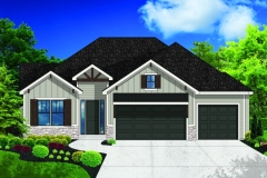 Marie II floor plan custom home Blue Springs MO